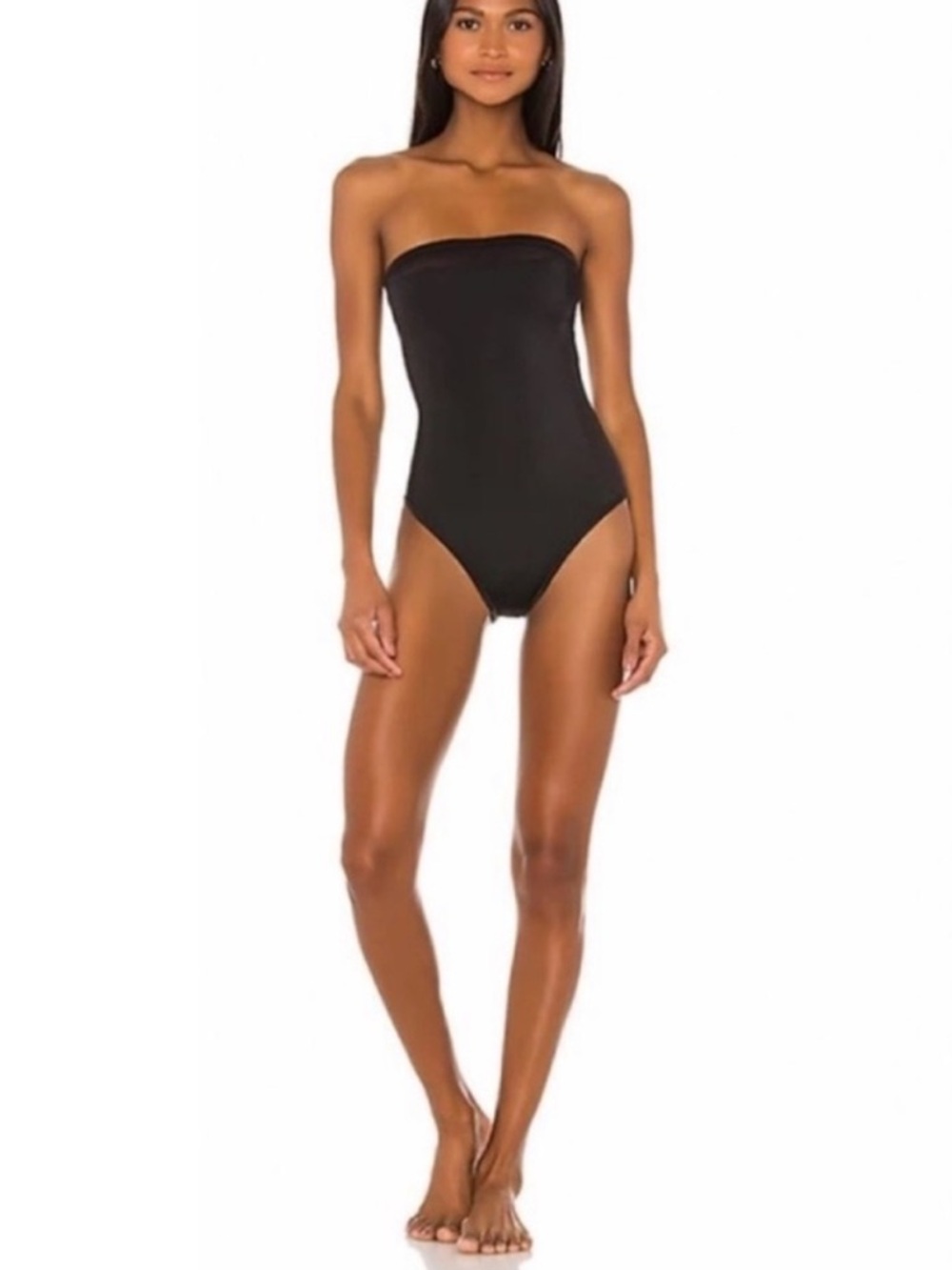 NWOT L*Space strapless one piece swimsuit